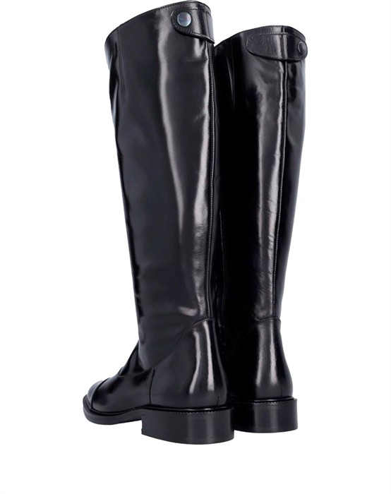 Black Calf Desire Støvler - Black 